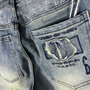 Quần Short Jean Nam Logo Sau Túi - Hu2090