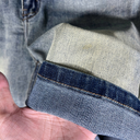 Quần Short Jean Nam Logo Sau Túi - Hu2090