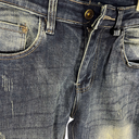Quần Short Jean Nam Rách Nhẹ Cá Tính - 7016 