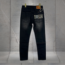 Quần Jeans Nam Đen Cá Tính Form Slim Fit - Hu2181
