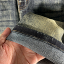 Quần Short Jean Nam Wash Bạc Form Regular - 6950 