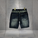 Quần Short Jean Nam Wash Bạc Cổ Điển - D503