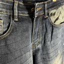 Quần Short Jean Nam Wash Bạc Cổ Điển - D503