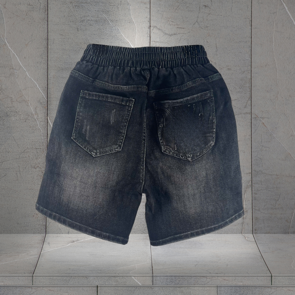 Quần Short Jean Nam Form Đứng Trẻ Trung, Cá Tính - 2474