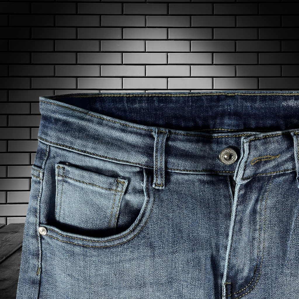 Quần Short Jean Nam Form Đứng Trẻ Trung, Cá Tính - 6948 