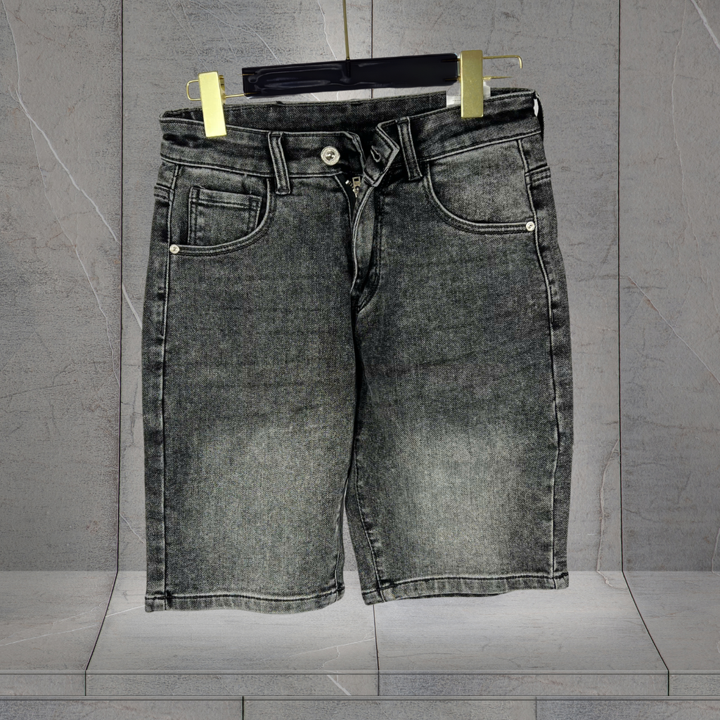 Quần Short Jean Nam Form Rộng , Thoáng Mát -Đ-D366 