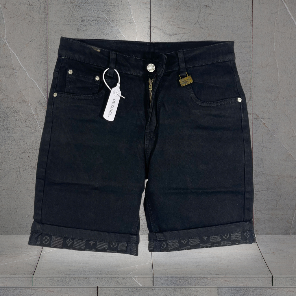 Quần Short Jean Nam Form Đứng Trẻ Trung, Cá Tính - HU2130