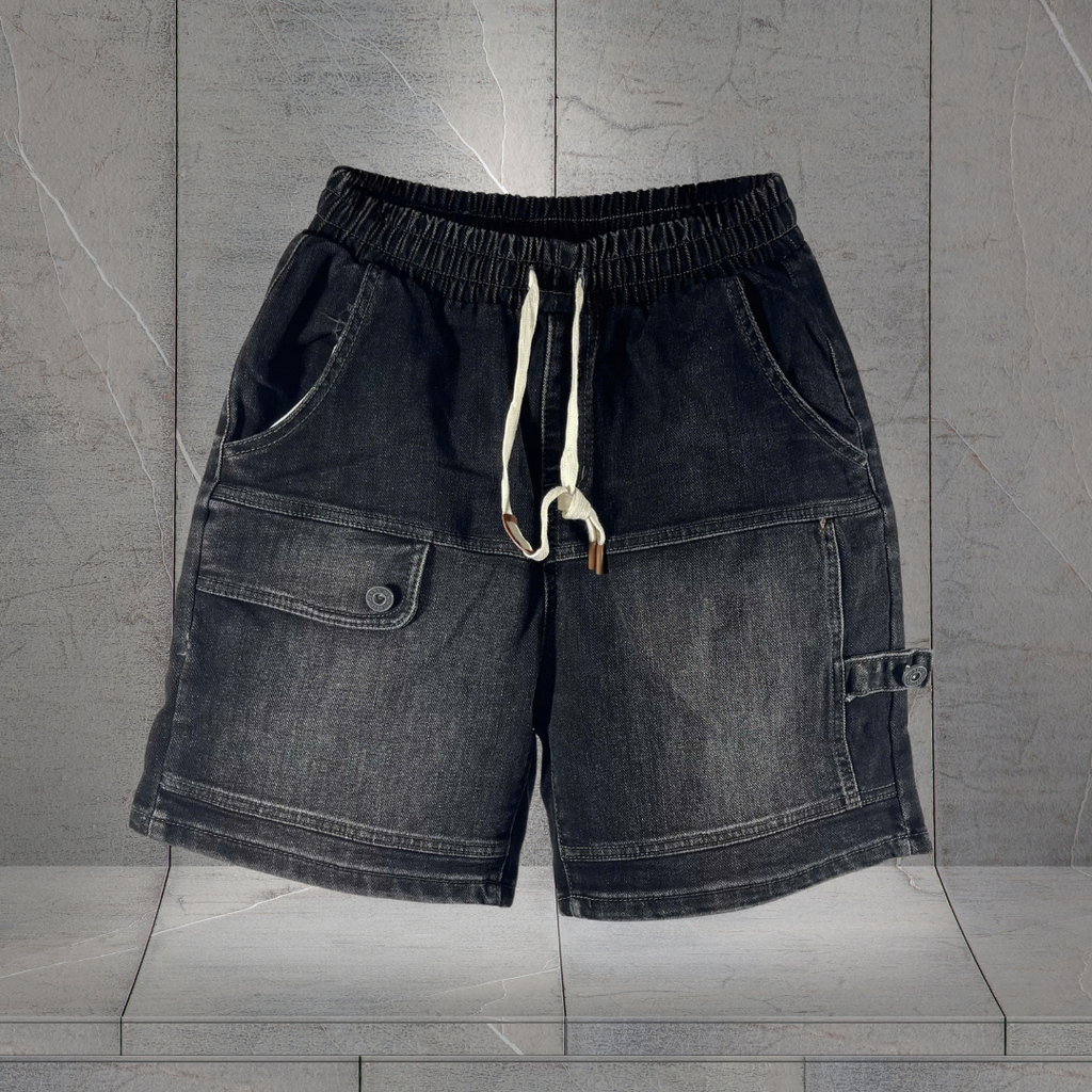 Quần Short Jean Nam Form Đứng Trẻ Trung, Cá Tính - 2436