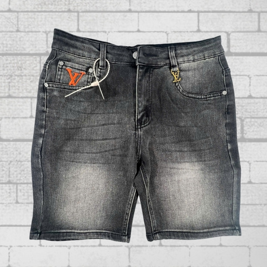 Quần Short Jean Nam Form Đứng Trẻ Trung, Cá Tính - HU2115