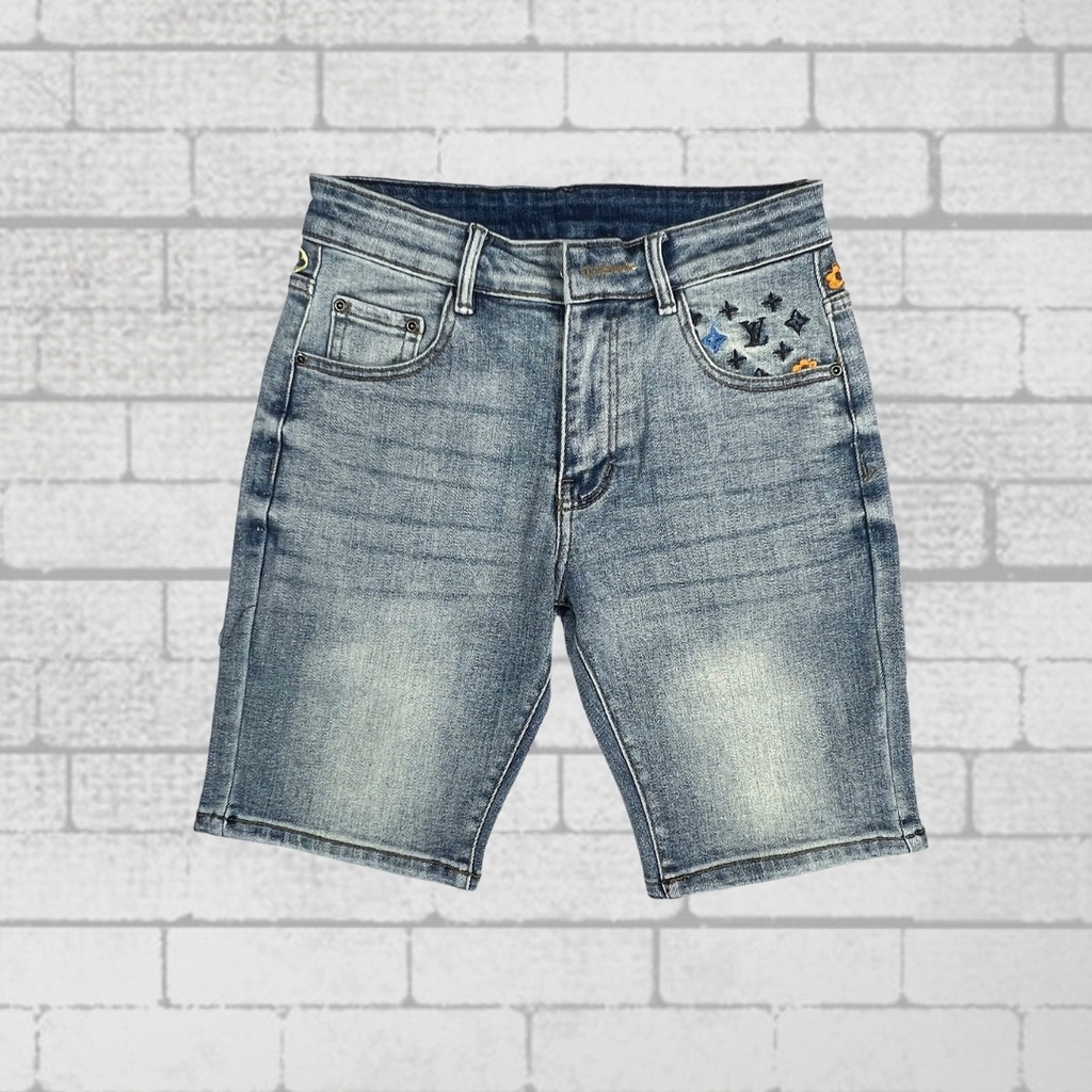 Quần Short Jean Nam Form Đứng Trẻ Trung, Cá Tính - JD116