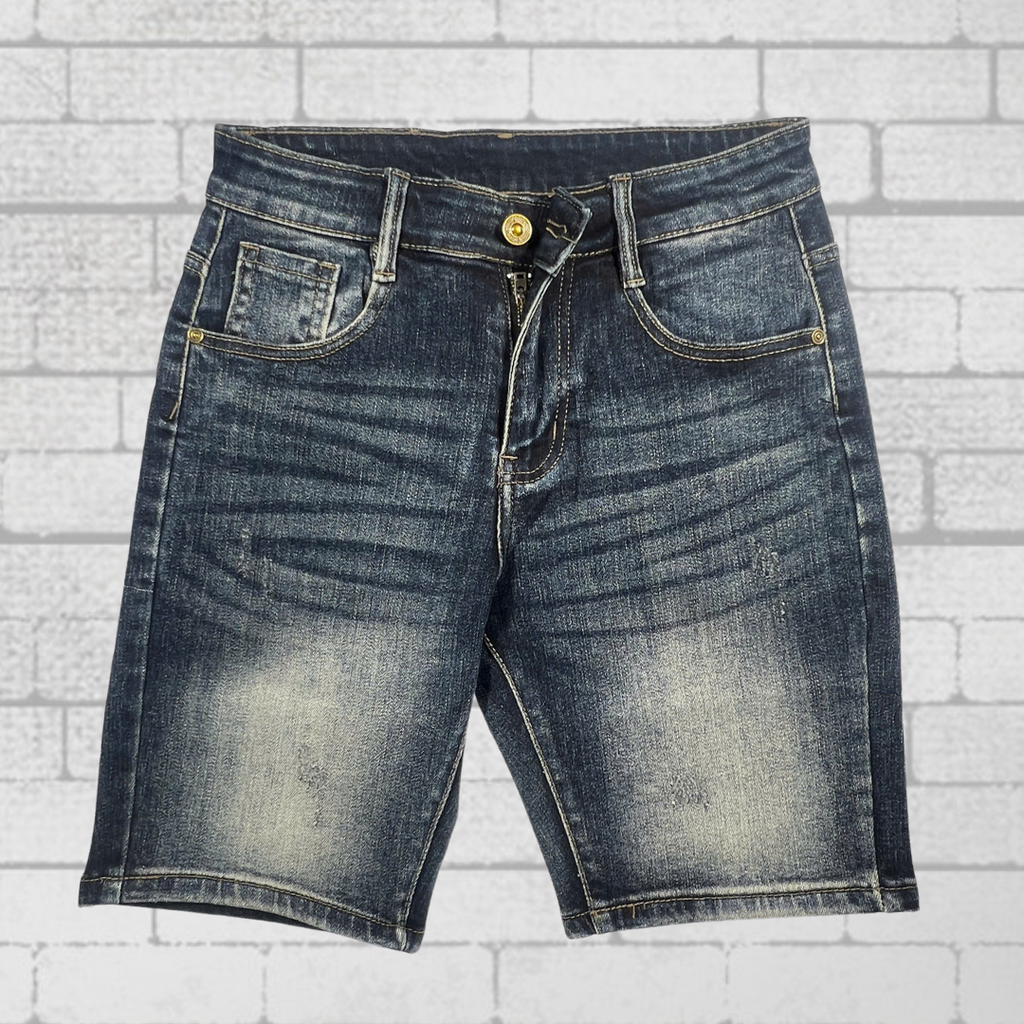 Quần Short Jean Nam Form Đứng Trẻ Trung, Cá Tính - D297