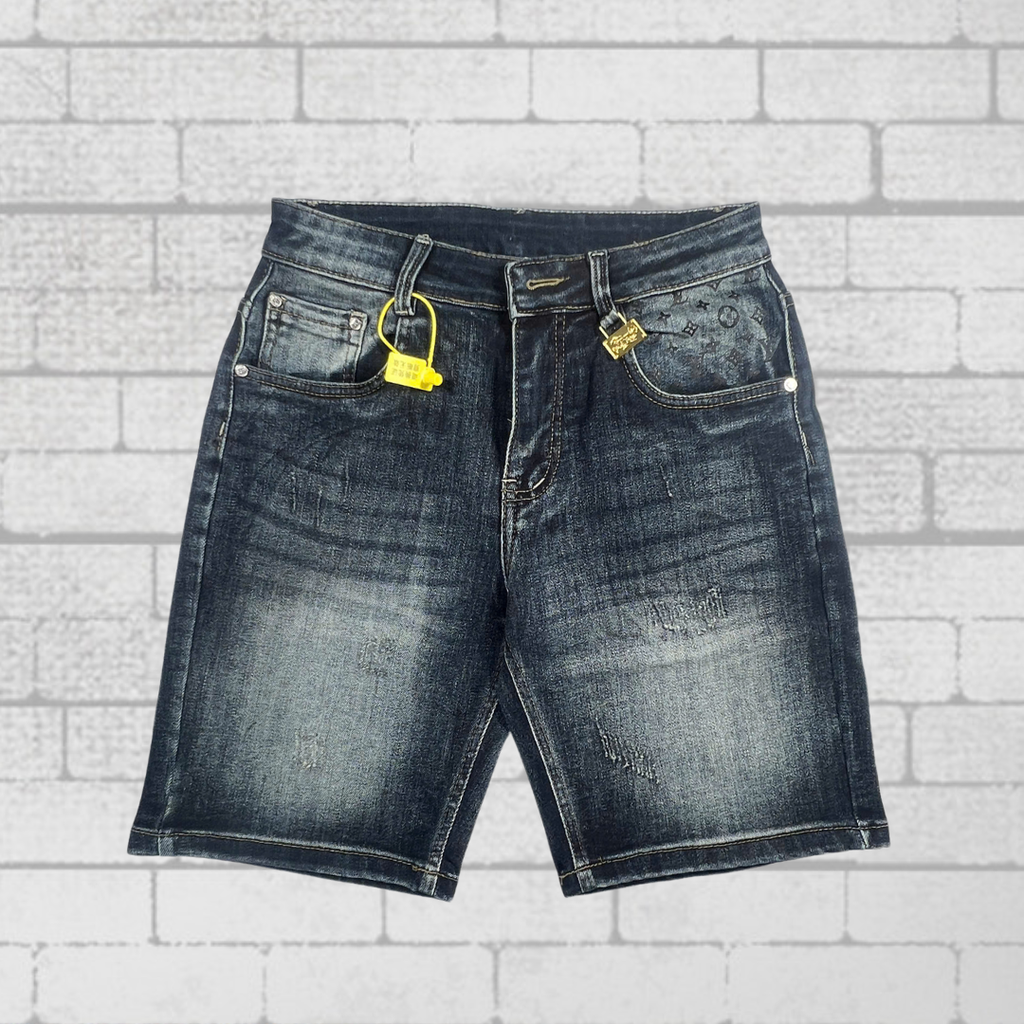 Quần Short Jean Nam Form Đứng Trẻ Trung, Cá Tính - HU2121