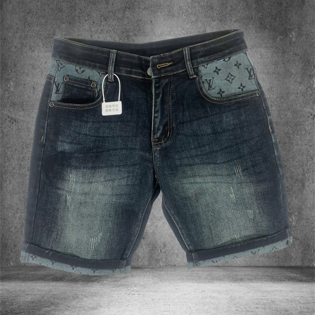 Quần Short Jean Nam Form Đứng Trẻ Trung, Cá Tính - JD210