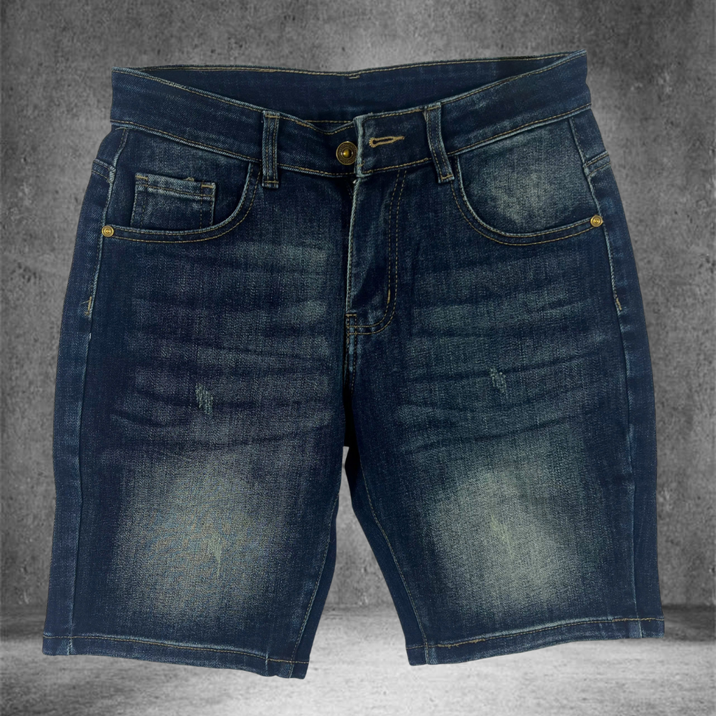 Quần Short Jean Nam Form Đứng Trẻ Trung, Cá Tính - D485