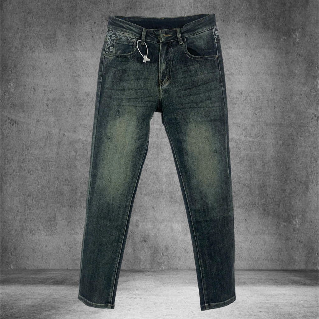 Quần Jean Nam Ống Đứng Trẻ Trung Slim Fit 2025 - TT5092