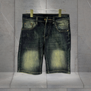 Quần Short Jean Nam Rách Nhẹ Cá Tính - 7016 