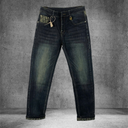 Quần Jean Nam Ống Đứng Trẻ Trung Slim Fit 2025 - HU2101
